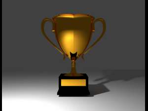 trofee Modelo 3D
