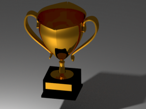 trofee Modelo 3D