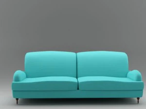 sofá da academia Modelo 3D