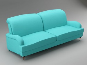 academy sofa 3D Модель