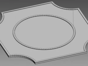 endsleigh mirror 3D Model