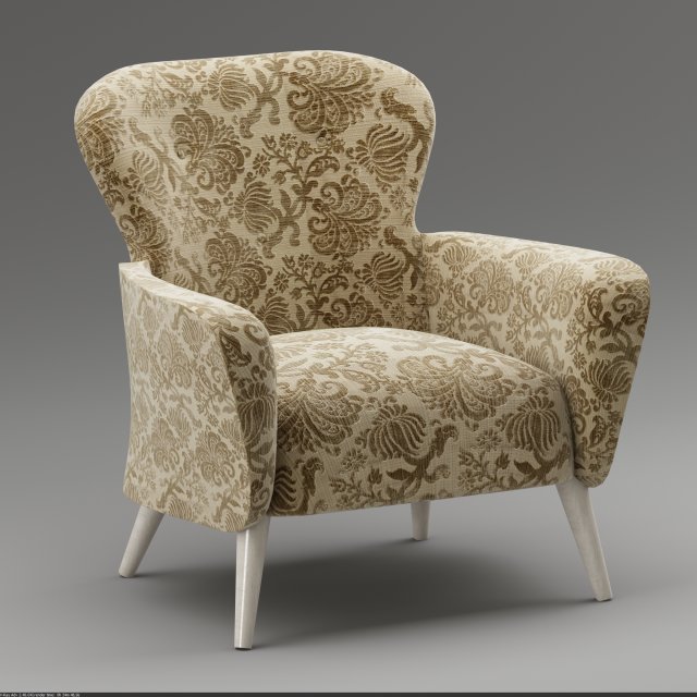 festival club chair 3D Model .c4d .max .obj .3ds .fbx .stl .blend