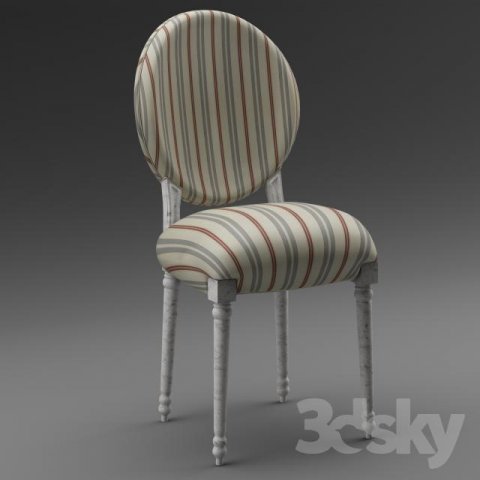 creazioni fiammetta ring back chair 3D Model .c4d .max .obj .3ds .fbx .stl .blend 