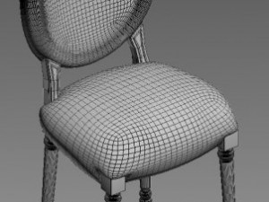 creazioni fiammetta ring back chair 3D Model