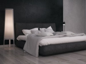 photorealistic jalis bed Modello 3D