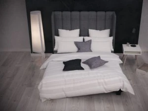 photorealistic bed 3D Model