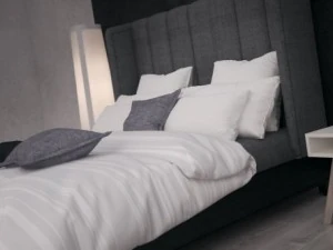 photorealistic bed 3D Model