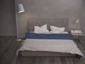 photorealistic bed Modèle 3D