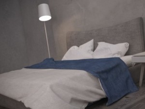 photorealistic bed Modèle 3D
