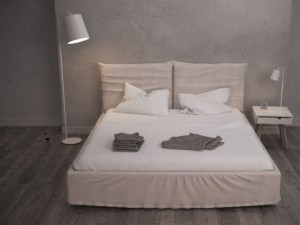 photorealistic bonaldo toolate bed 3D 模型