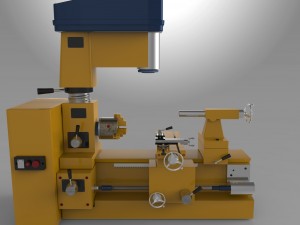 turning machine Modèle 3D