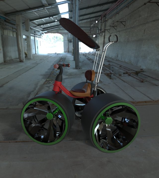 bike 3D Model .c4d .max .obj .3ds .fbx .stl .blend 
