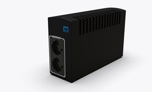 uninterruptible power supply 3D Model .c4d .max .obj .3ds .fbx .stl .blend 