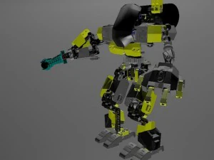 Lego-Helden f&uuml;r Kinder 3D Modell