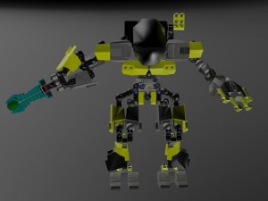 childrens lego heroes 3D Model