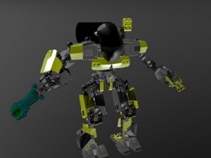 childrens lego heroes 3D Model