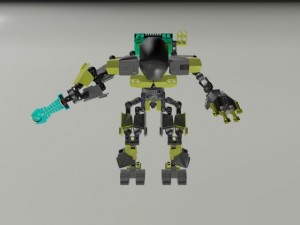 childrens lego heroes 3D Model