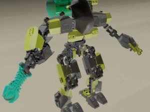 childrens lego heroes 3D Model