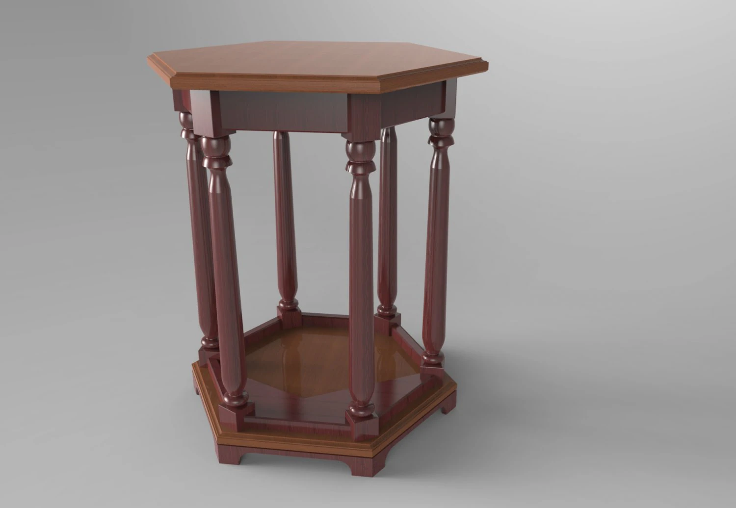 coffee table 3D Model .c4d .max .obj .3ds .fbx .stl .blend 