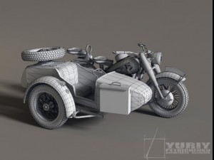 motorbike 3D मॉडल