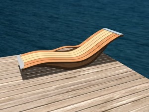 sun chair 3Dモデル