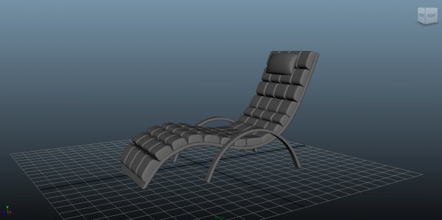 sun chair Modelo 3D .c4d .max .obj .3ds .fbx .stl .blend 