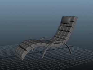 sun chair 3Dモデル