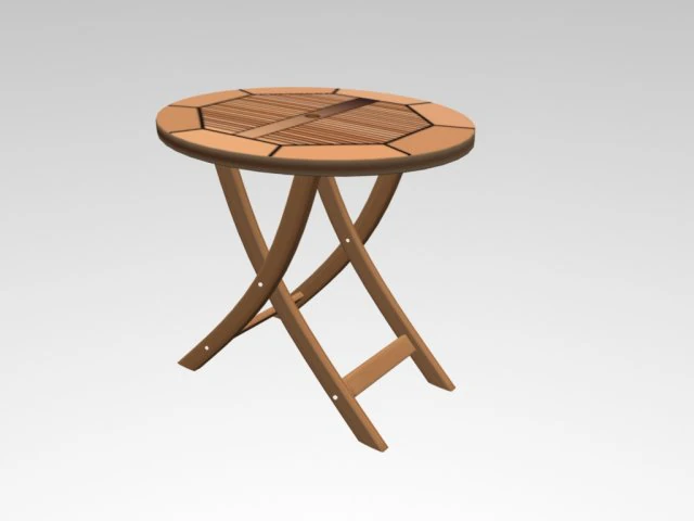 солнечный столик 3D Модель .c4d .max .obj .3ds .fbx .stl .blend 