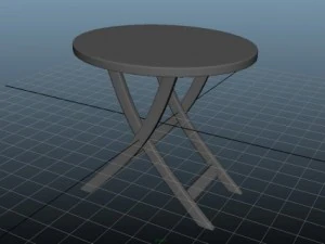 солнечный столик 3D Модель