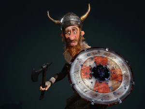 वाइकिंग 3D मॉडल