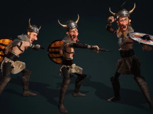 वाइकिंग 3D मॉडल