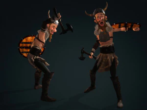 वाइकिंग 3D मॉडल