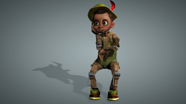 STL file SHREK'S WOODEN BOY PINOCCHIO 🪵・Design to download and 3D  print・Cults