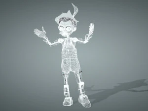 WOODEN BOY 3D Model