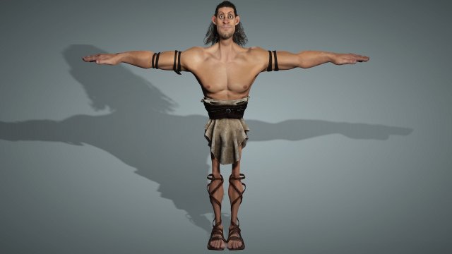 SHAMSHON 3D 模型 .c4d .max .obj .3ds .fbx .stl .blend 