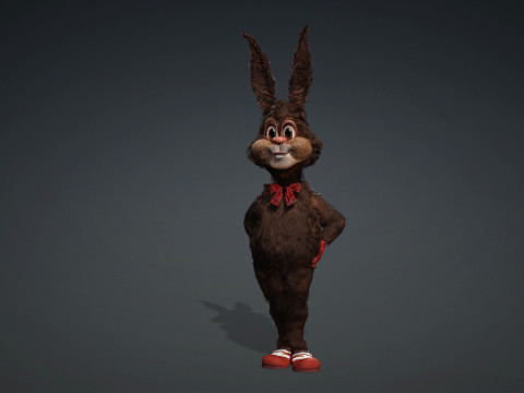 MRRABBITBLENDER Model 3D