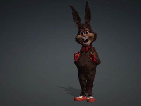 MRRABBITBLENDER Model 3D