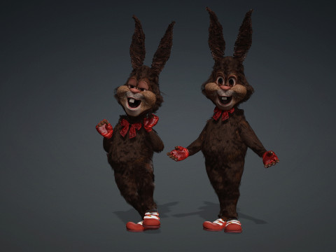 MRRABBITBLENDER Model 3D