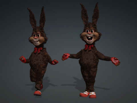 MRRABBITBLENDER Model 3D