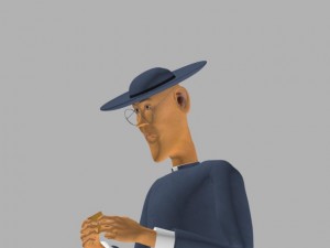 priest Modello 3D