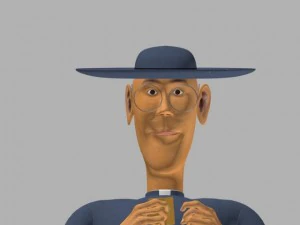 priest 3D Model