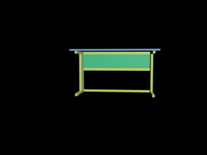 school table 3D Model