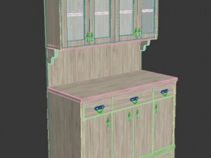 sideboard Model 3D