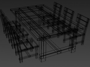 dining group Modelo 3D