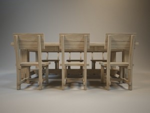dining group Modelo 3D