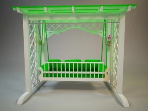 swing bench 3D Model