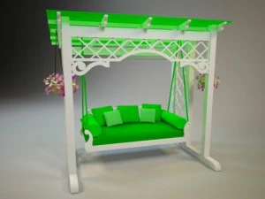 swing bench 3D Model