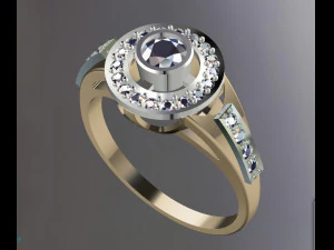 अँगूठी 3D मॉडल