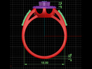 ring Modèle 3D
