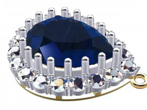 लटकन 3D मॉडल